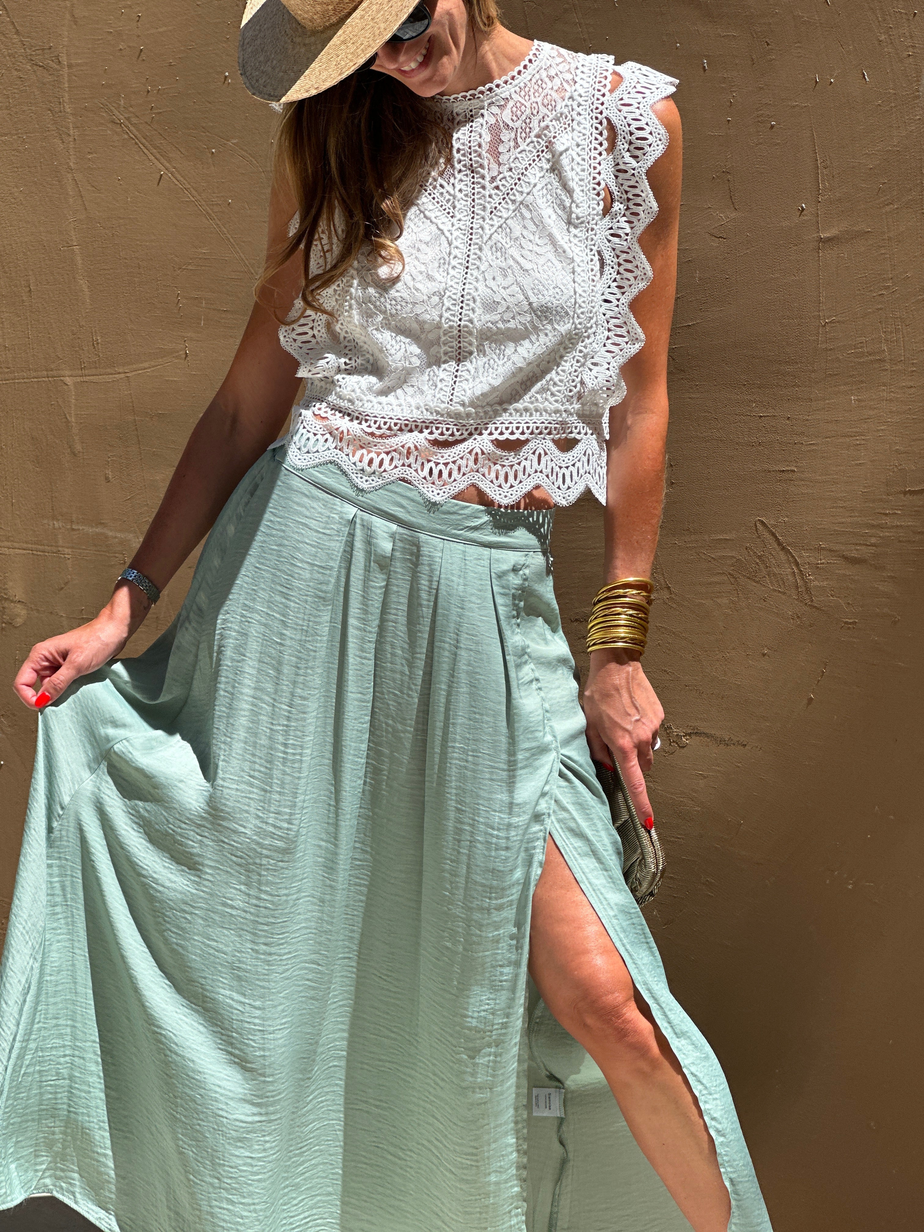 Frida Split Skirt