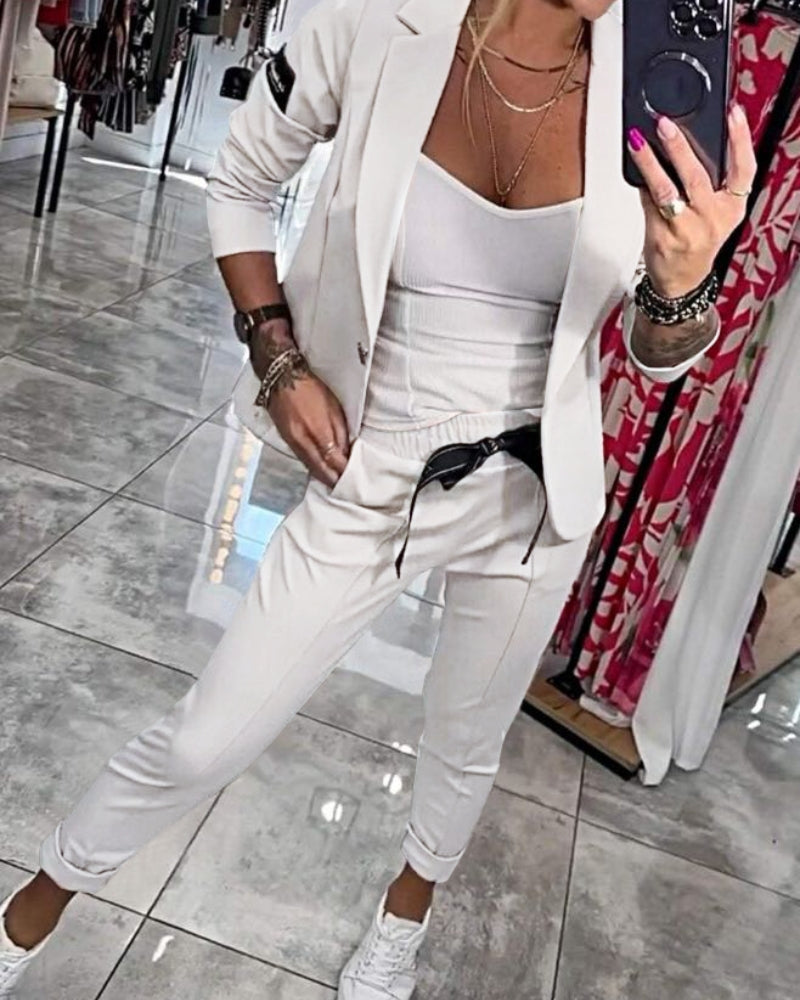 MALOU - SET OF TOP, JACKET, AND PANTS