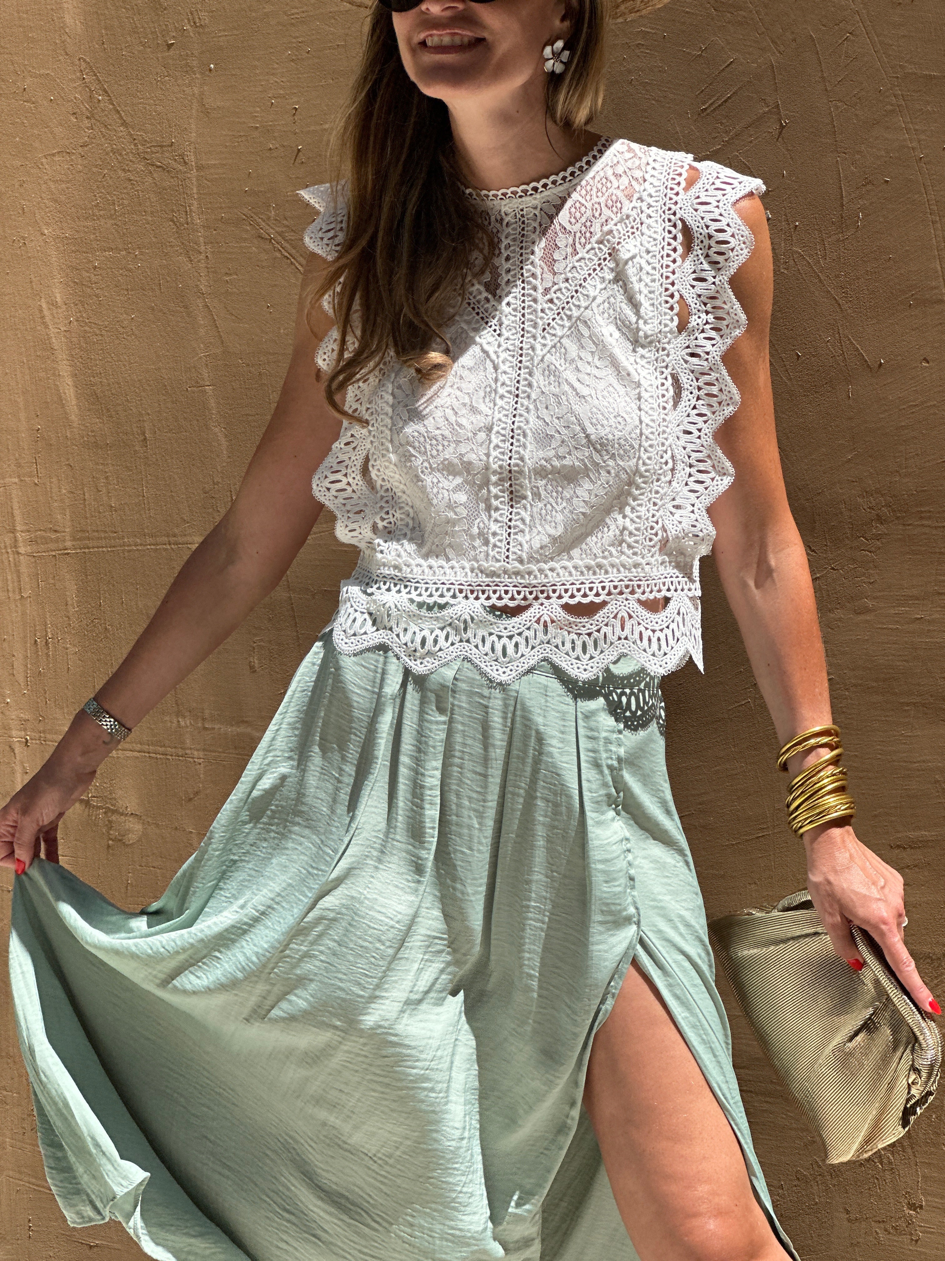 Frida Split Skirt