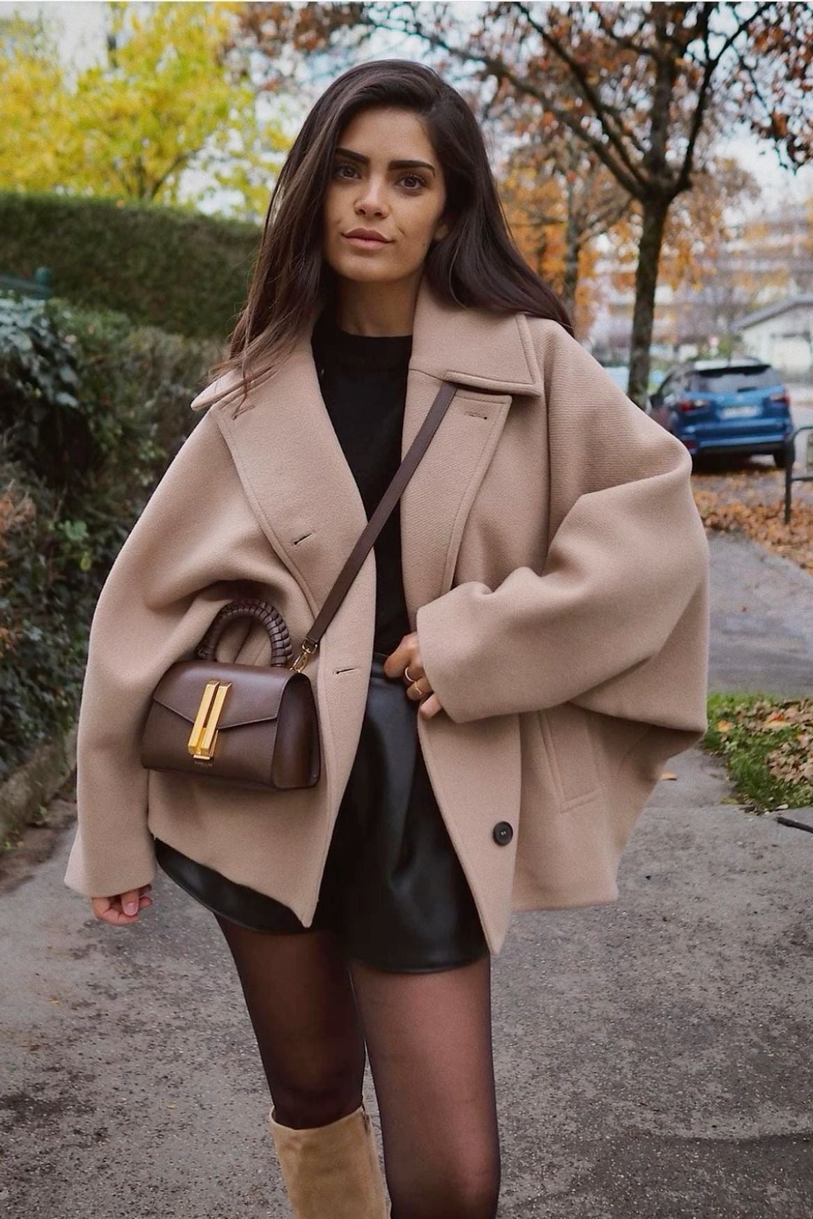 Elvy Paris™ | Oversized Wool Coat